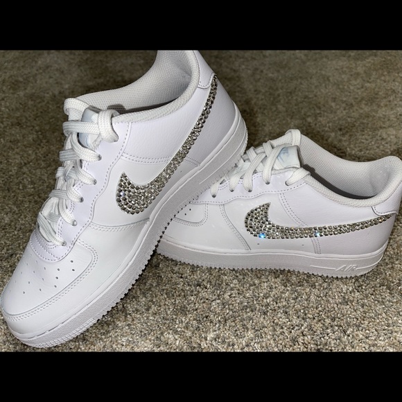 Custom Bling Air Force 1s - Picture 3 of 5